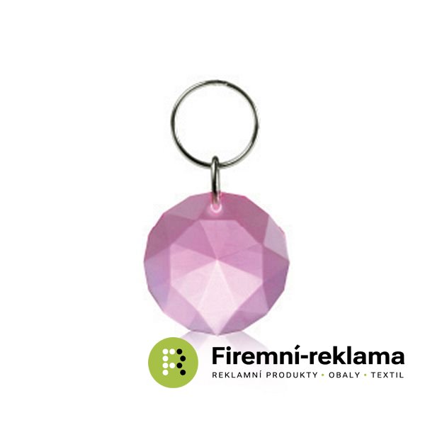 Diamond Keychain - Packaging: 1000pcs, Material: Acrylic, standard ring
