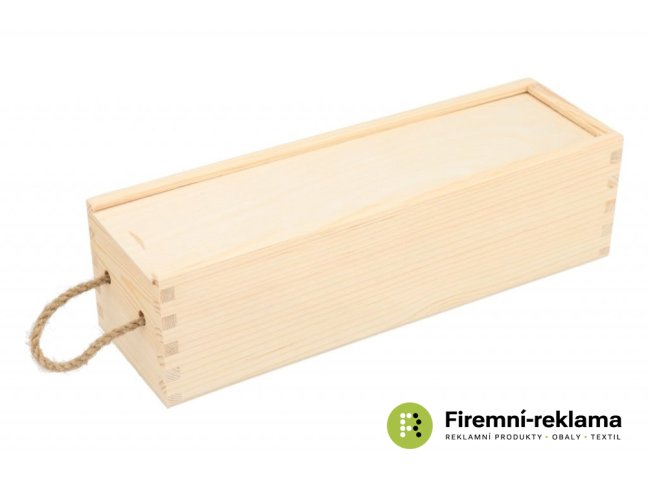 Corporate gift - Wooden wine chest