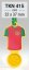 TKN415 Promotional Keychain - Custom-printed keychain in the shape of a footbal T-shirt, featuring a shopping cart token, double-sided full-color printing, ideal for football clubs