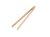 Small wooden grill tongs
