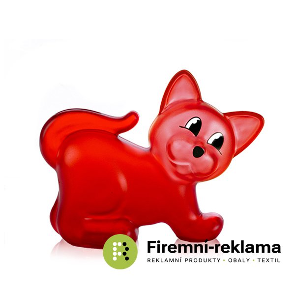 Pokladnička kočka červená, dětská pokladnička