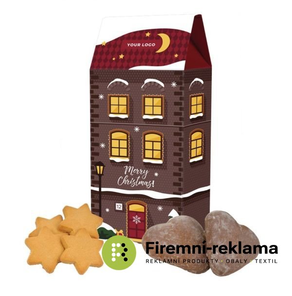 Gingerbread house - Packaging: 100pcs