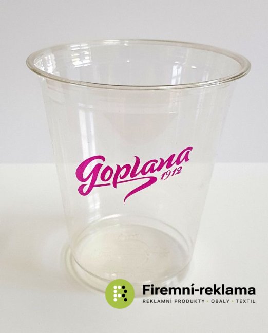 Transparent plastic cup 400ml - Packaging: 800pcs