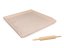 Wooden rolling pin and rolling pin set