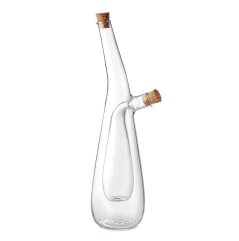 Glass bottle for oil and vinegar