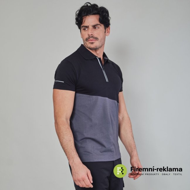 James Ross Polo Gibilterra - Colour: black, Size: XS