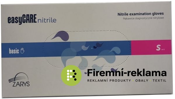 Jednorázové nitrilové rukavice - Balení: 10ks, Velikost: L