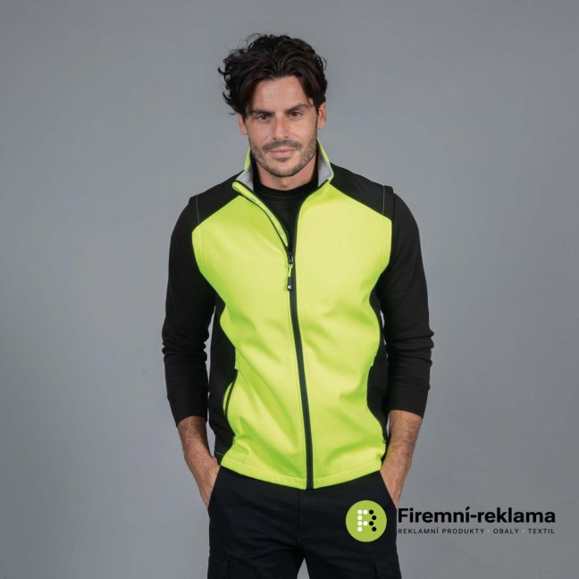 James Ross Waistcoats Campiglio - Colour: black/grey, Size: S