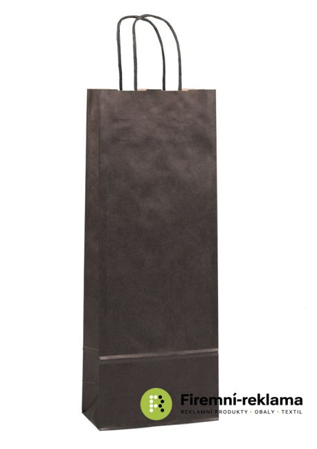 Papírová taška LONGER - Balení: 1ks, Barva: bílá, Velikost: 15x8x40cm