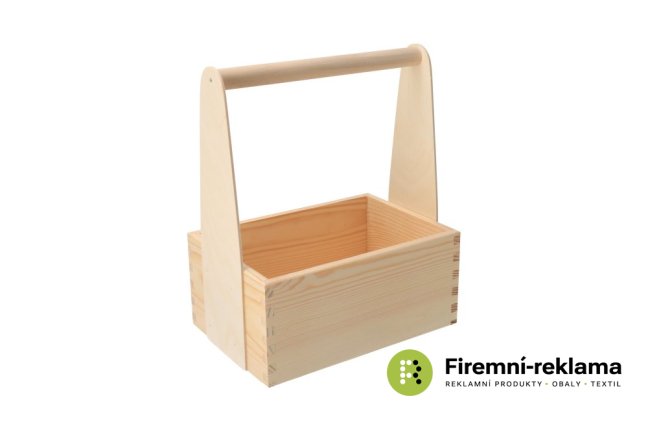 XIV wooden carrier without compartments
