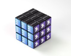 Originální rubikova kostka 3x3 s vlastním potiskem 6 stran Originální rubikova kostka 3x3 s vlastním potiskem 6 stran