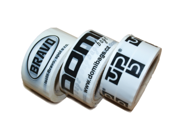 Lepící pásky s potiskem