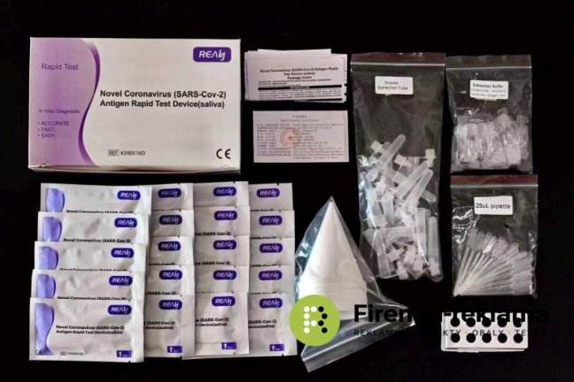 Antigen tests from saliva - Packaging: 1000pcs