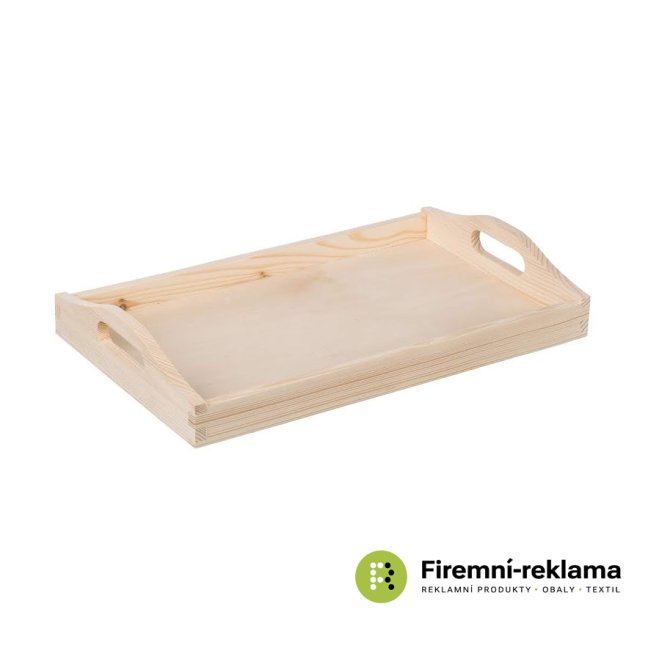 Wooden serving tray 40x25 cm