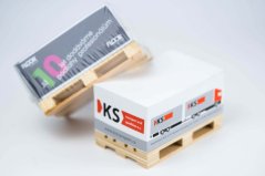 Blok na paletce bez potisku