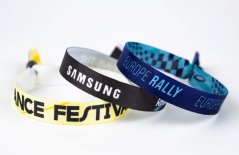 Látkové-žebrované náramky 15mm