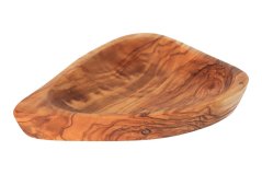 Miska z olivového dřeva - srdce