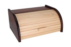 Two-tone bread box - walnut mix