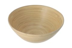 Twisted bamboo bowl - 25 cm