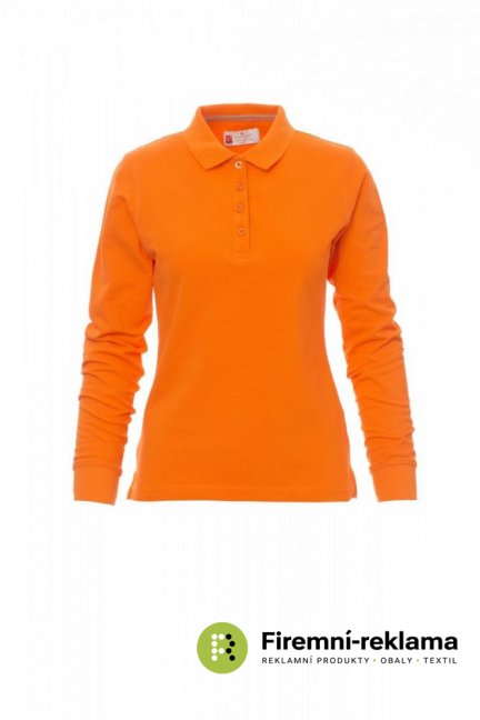 Women's polo shirt FLORENCE LADY - Colour: white, Size: M