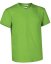 Comic Fit colorful t-shirt with print - Colour: green