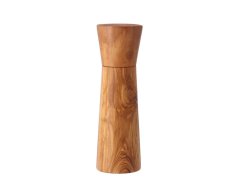 Olive wood spice mill