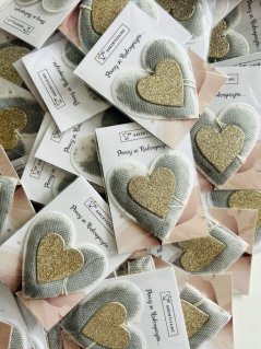 Promotional tea - tea bags heart shape