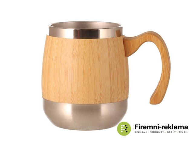 Dřevěný termohrnek 450 ml