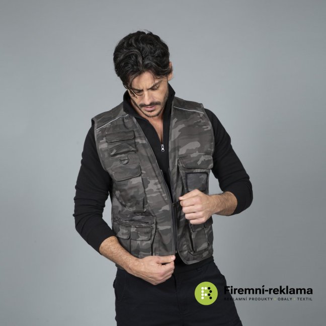 James Ross Waistcoat New Safari - Colour: white, Size: S