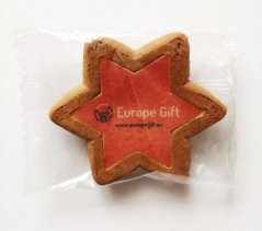Christmas gingerbread star