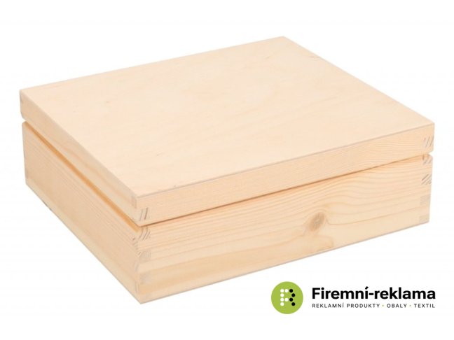 Firemní dárek - Dřevěná krabička na čaj