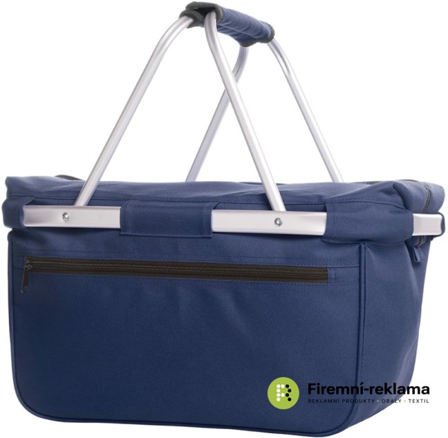 BASKET Cooler Shopping Bag - Colour: navy