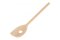 Wooden spoon 28 cm with a hole