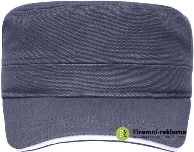 Military Sandwich Cap - Colour: anthracite/white, Size: one size