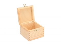 Corporate gift - Wooden box 10 x 10 x 7 cm
