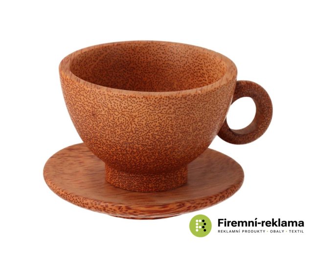 Coconut cup and saucer