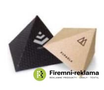 Recycled eco boxes Pyramida - Packaging: 250pcs