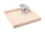 Wooden serving tray 30 x 30 cm