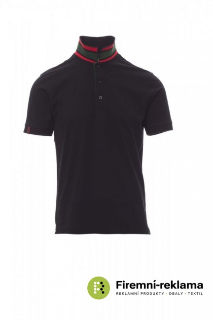 Men's polo shirt MEMPHIS - Colour: white/red/blue, Size: L