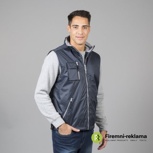 James Ross Waistcoat Portugal - Colour: black, Size: S
