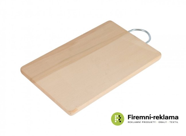 Wooden cutting board with ear - medium