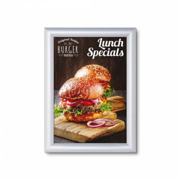 Advertising poster frame