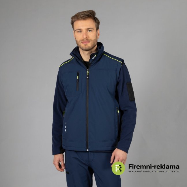 James Ross Waistcoats Bormio - Colour: navy, Size: S