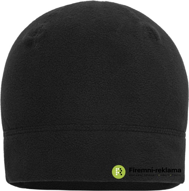 Microfleece Cap - Colour: black, Size: one size