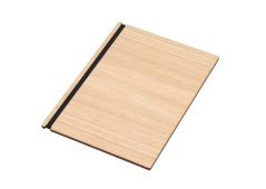 Dřevěná deska na menu A5 - dub