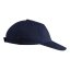 Cap 5 panels with advertising print - Packaging: 100pcs, Colour: blue
