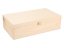 Corporate gift - Wooden box for 2 wines