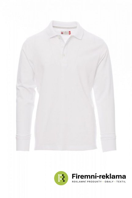 Men's polo shirt FLORENCE - Colour: white, Size: L