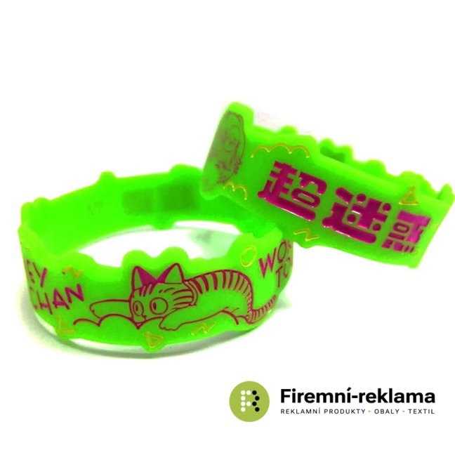 Silicone bracelets for children - Packaging: 500pcs
