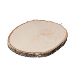Wooden mat made of birch trunk 15-20 cm